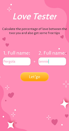 Real Love Test - Calculator