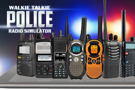 Police walkie-talkie radio sim JOKE GAME For PC 1