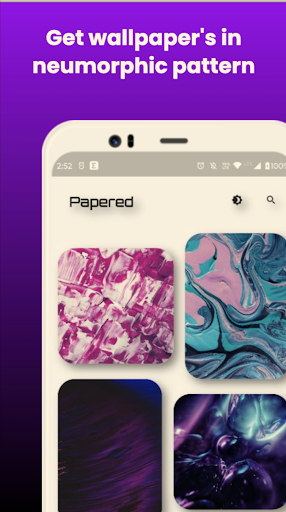 Papered - 3D Wallpaper App Screen 3