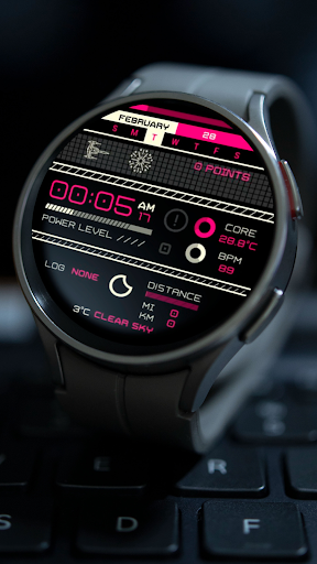 Mission R923 Watch Face Screen 3