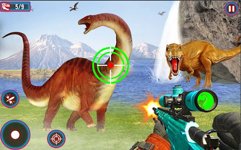 Wild Dino Hunting : Gun Games
