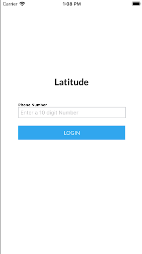 Android application Latitude screenshort