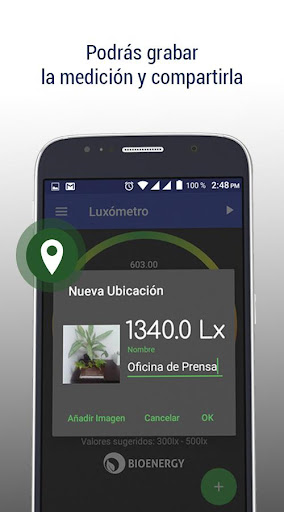 Luxómetro con Historial de Med