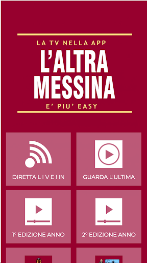 Android application L'altra Messina screenshort