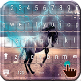 Lightning & horse keyboard theme icon