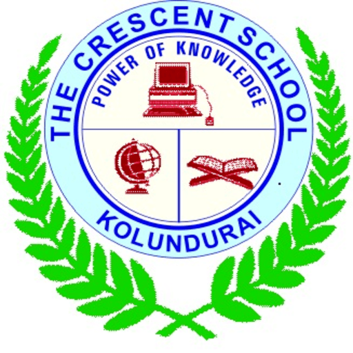 Crescent School Kolundurai logo