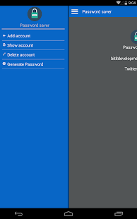 Password Saver Captura de pantalla