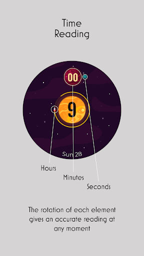 Time and Space - Watch Face Screen 2