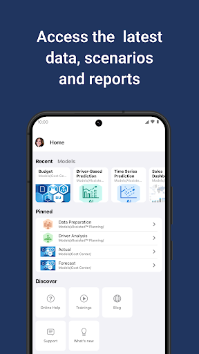 Android application Jedox screenshort