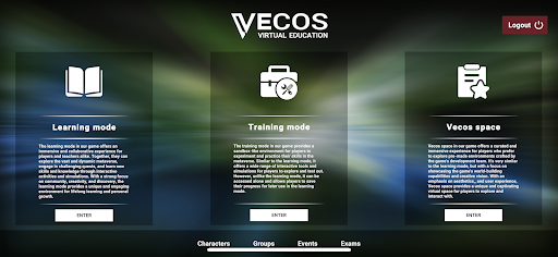 Android application VECOS screenshort