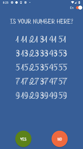 numguess - Number Guess Screen 2
