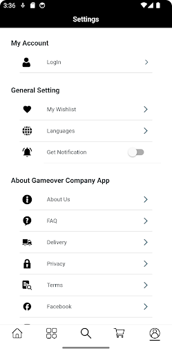 Gameover Company Screen 2