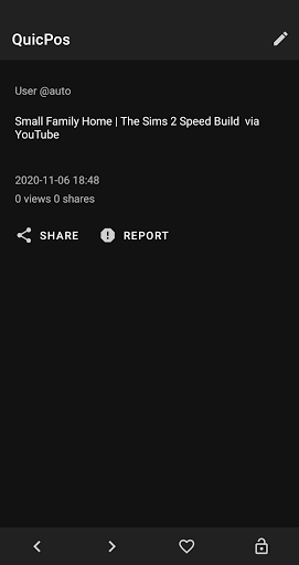 Android application QuicPos screenshort