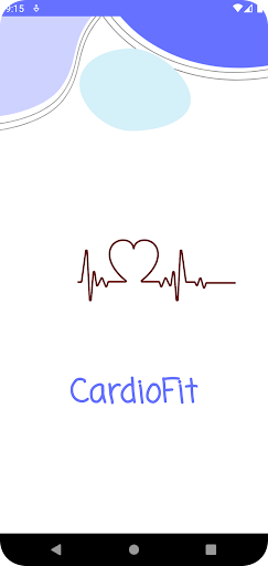 Android application CardioFit screenshort