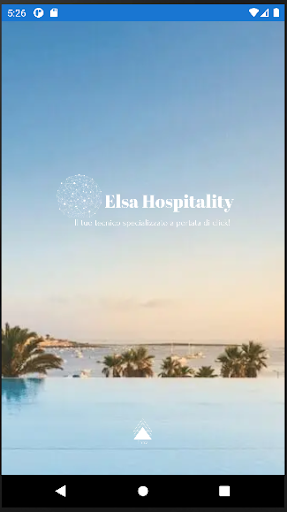 Android application Elsa Hospitality screenshort
