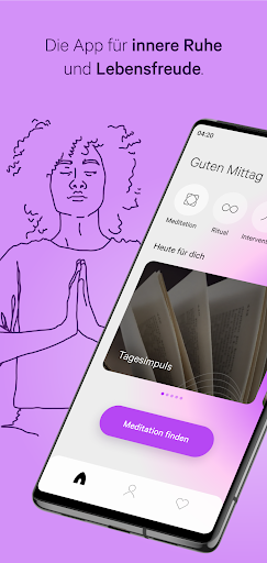 Screenshot of homodea Meditation