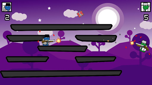 Android application mayhem shoot gun -2P bluetooth screenshort