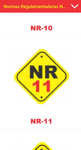 Normas Regulamentadoras NRs Screen 3