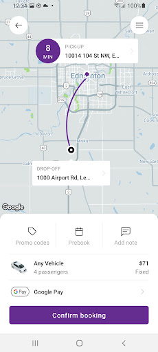 Air Limousine Edmonton Screen 3