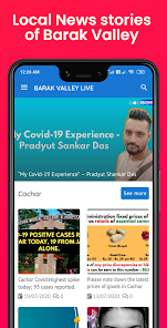 Screenshot 1 Barak Valley Live | News app o android