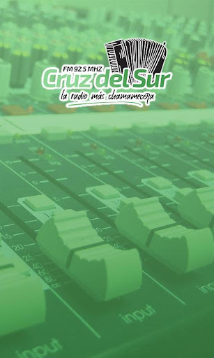 Android application FM Cruz del Sur screenshort