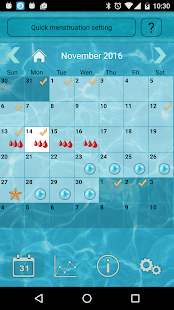 Woman Calendar (sea)
