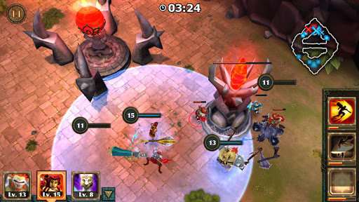 Legendary Heroes MOBA Offline - Strategy RPG