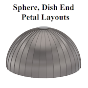 Petal Layout : Sphere, Dish Ends