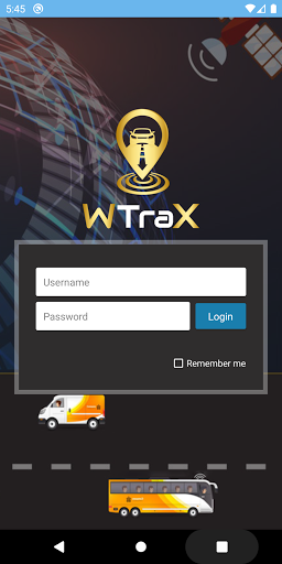 Android application WTrax screenshort