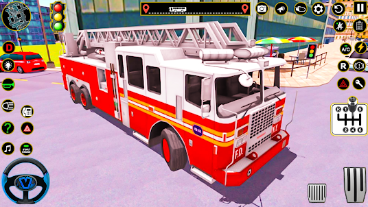 Firefighter: Fire Truck Rescue