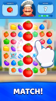 Three Match - Matching Game - Screenshot 1