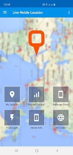 Live Location, GPS Coordinates Screenshot