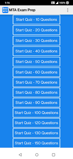 MTA Exam Prep Screen 2