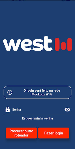 Android application Suporte West Internet screenshort