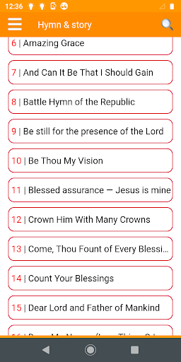 Greatest Hymns of all Time pro Screenshot 2 - AppWisp.com