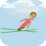 Pixel Ski Jump icon