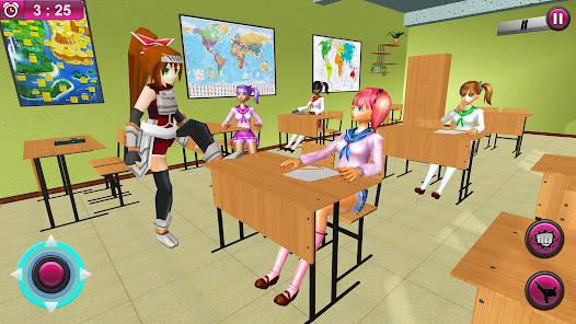Screenshot 10 chica anime supervivencia 3d android