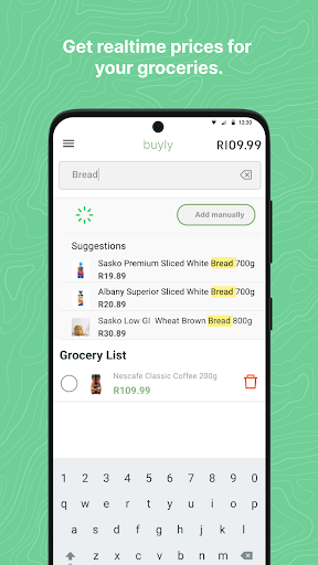 Buyly - Shopping List App Screen 2
