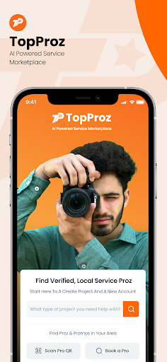 Android application TopProz screenshort