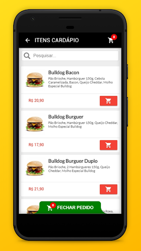 Bulldog Burguer Screen 2