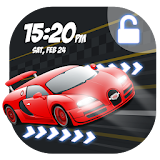 Racing Car Lock Screen icon
