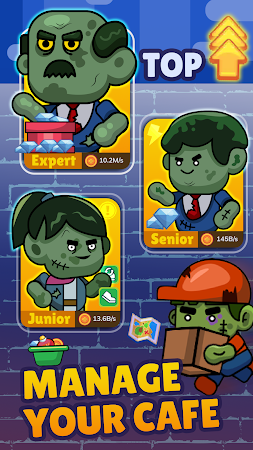 Game screenshot Zombie Cafe Inc: Tycoon Game apk download