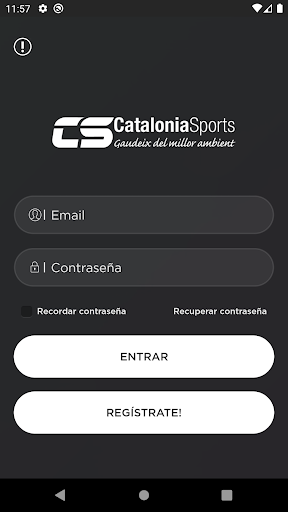 Android application Catalonia Sports screenshort