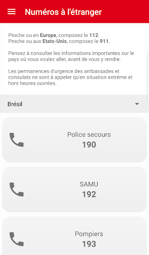Numéros d'urgence - ICE Screenshot 3 - AppWisp.com