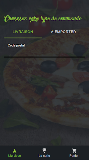 Android application Le quart à pizza screenshort