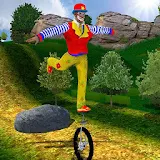 Clown Unicycle Racing Game icon