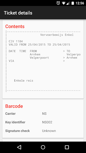 MyFirstRailpocket Screen 2