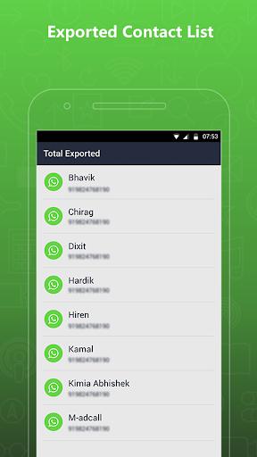 Export Contacts: Contact Mover Screenshot 3 - AppWisp.com