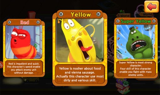 Larva Heroes Lavengers MOD APK v2.8.9 [Unlimited Money/Candy] 2