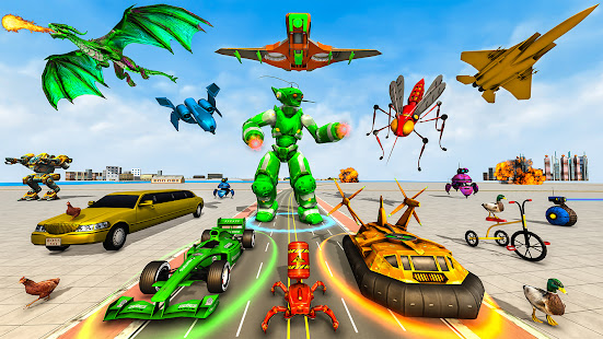 Mosquito Robot Car Games 2021 android2mod screenshots 1